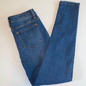 Vigoss ACE SKINNY button fly skinny jeans. High rise 26 x 28